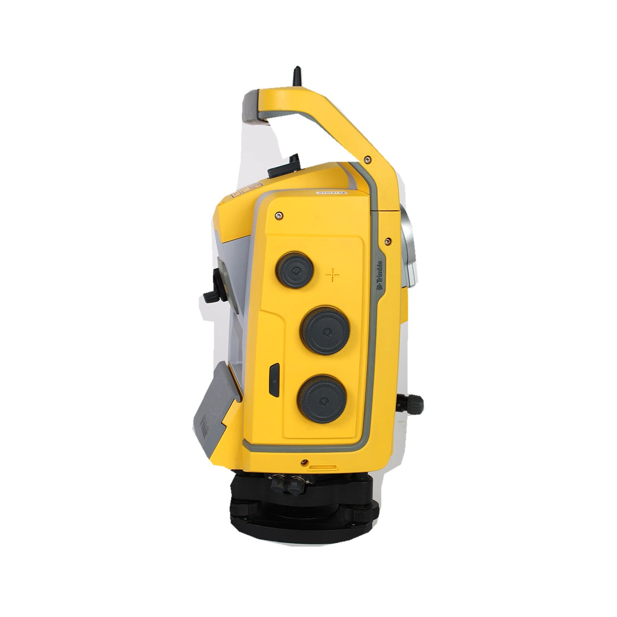 Used Trimble S5 3-second robotic total station, control knobs side