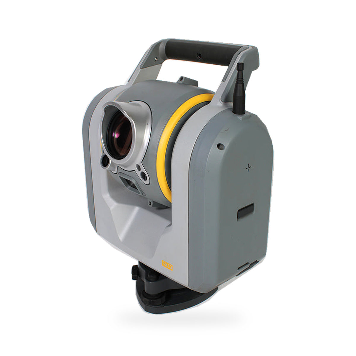 Used Trimble SX10 Model 1 scanning total station, front three-quarter view on a white background