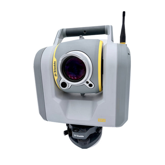 Used Trimble SX12 scanning total station with Wi-Fi HaLow, front view