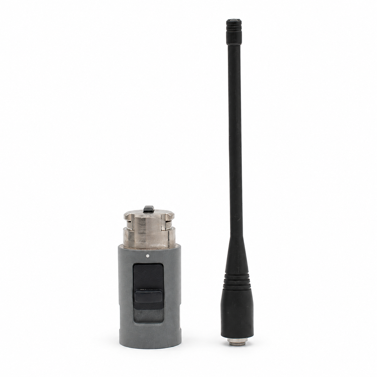 Used Trimble quick-release adapter and radio antenna