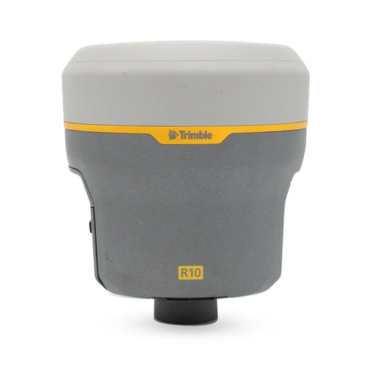 Used Trimble R10 Model 1 GNSS receiver, front view