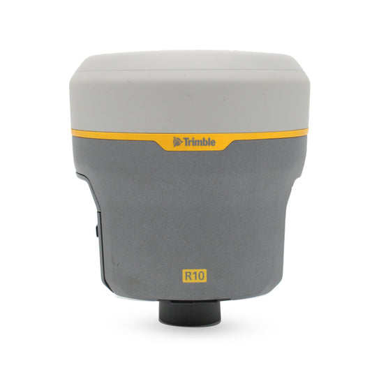 Used Trimble R10 Model 1 GNSS receiver, front view