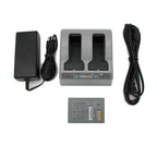 Used Trimble R10 dual charger with one rechargeable battery, power supply and power cord