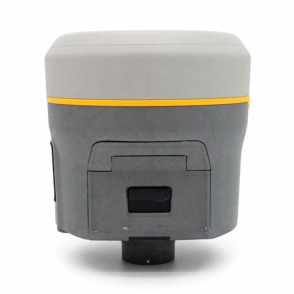 Used Trimble R12i GNSS receiver, battery compartment side