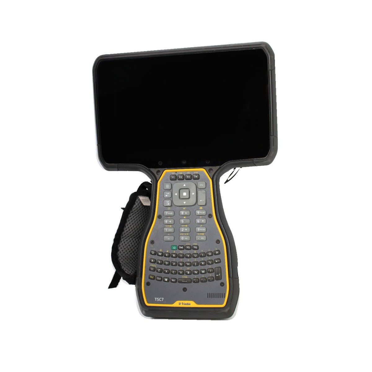 Used Trimble TSC7 data collector, front view with touchscreen and keypad