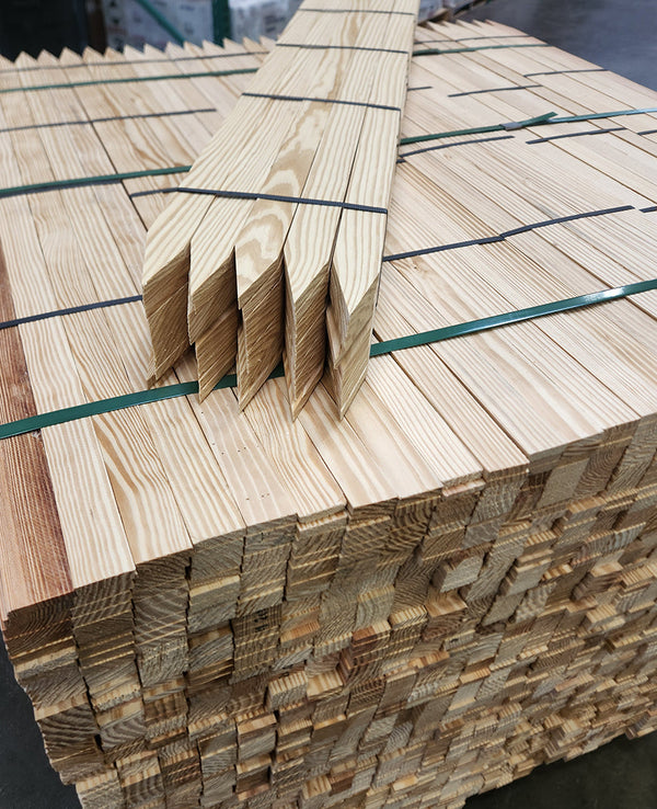 Lath Stakes - 1/2" X 2" X 48" (Yellow Pine)