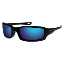 CrossFire M6A Safety Glasses - Blue Frame - Blue Mirror Lens