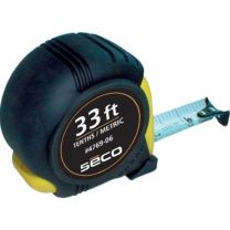SECO Heavy-Duty Surveyors and Engineers Tape - 33ft in 10ths/Metric