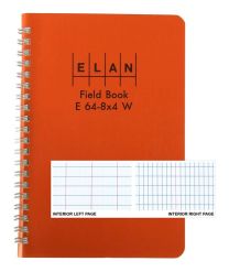 Elan Wire Bound Field Book - E 64-8x4 W