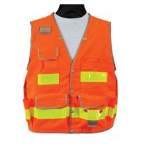 SECO 8068 Series Class 2 Lightweight Safety Vest - L - Fluorescent Orange