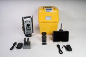 Trimble RTS573 DR Plus 3" Robotic Total Station Kit w/ T100 Tablet & MT1000 - Used