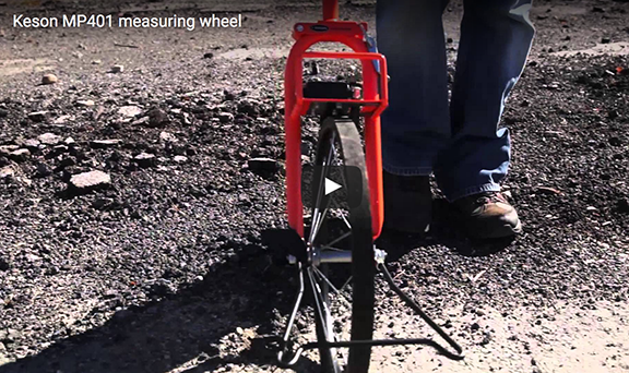 Keson Metal Professional Measuring Wheel